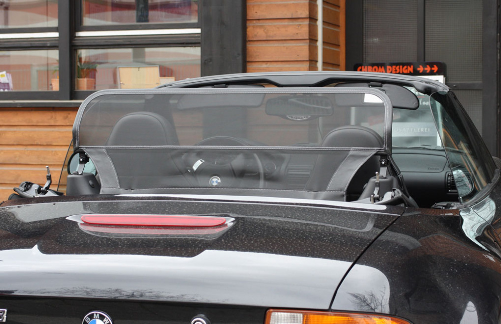 Bmw z3 wind shop deflector